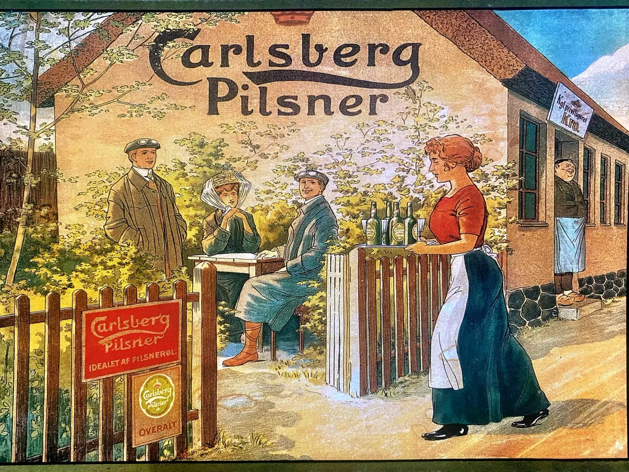 Billede 1 - * Smukt Carlsberg-postkort - idyl