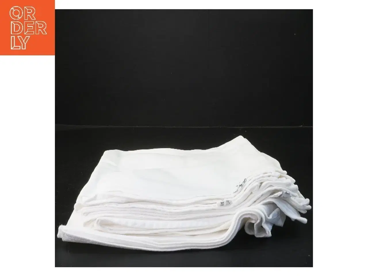 Billede 2 - Hvide stofservietter (str. 8 stk 51x47 cm)