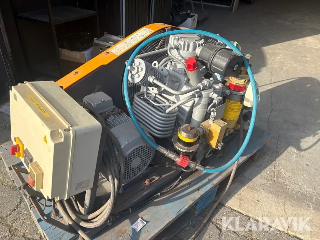 Billede 1 - Dykkerkompressor Bauer PE250-TE-F02