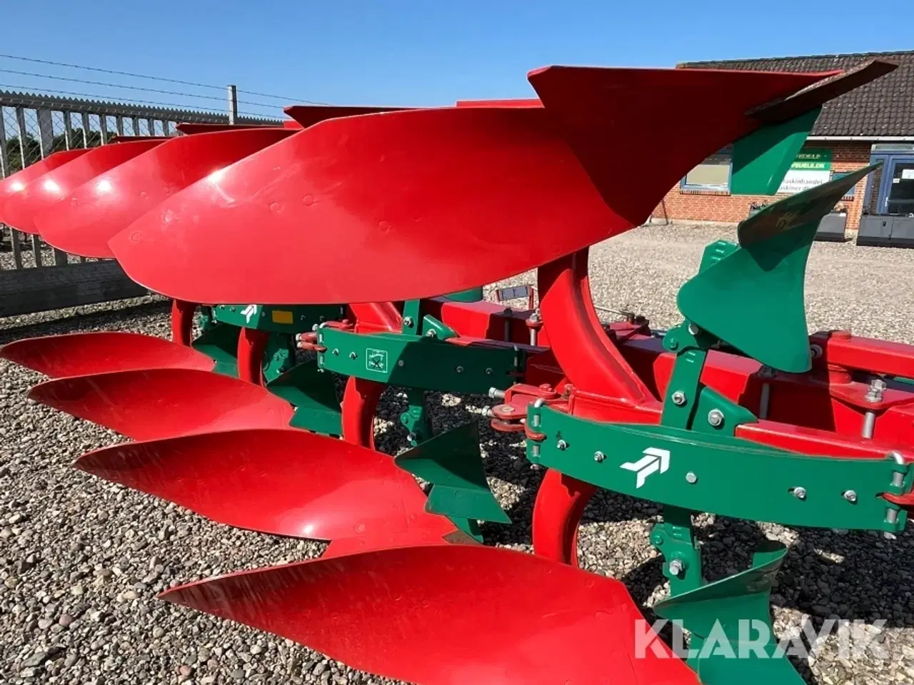 Billede 7 - Plov 4 fuet vendeplov Kverneland Kk 150 S-100 variomat 12-20 tommer hydraulisk variabel fugebredde