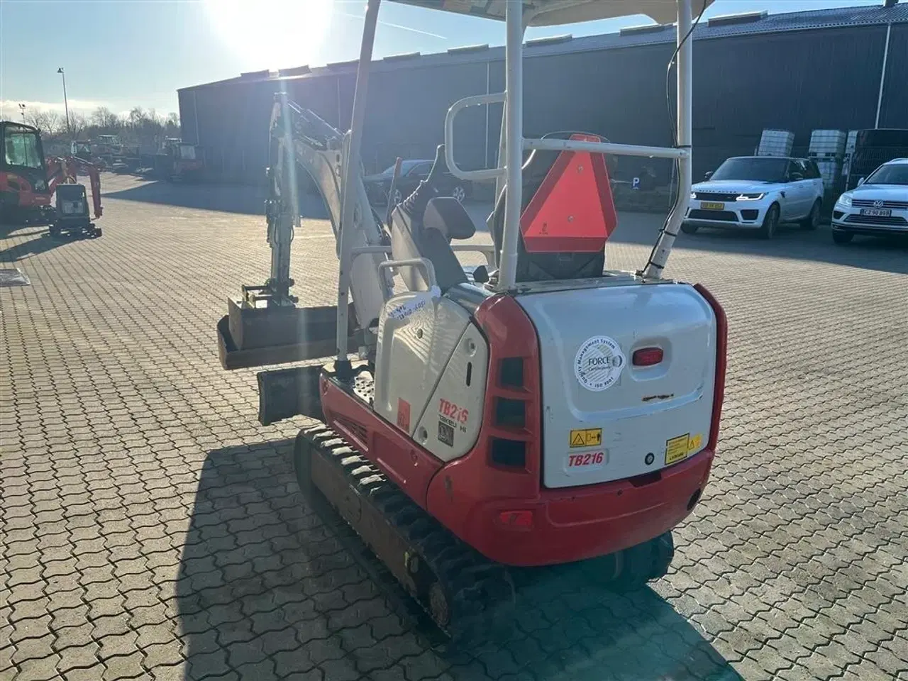 Billede 10 - Takeuchi TB216 Hydraulisk hurtigskifte med 3 skovle.