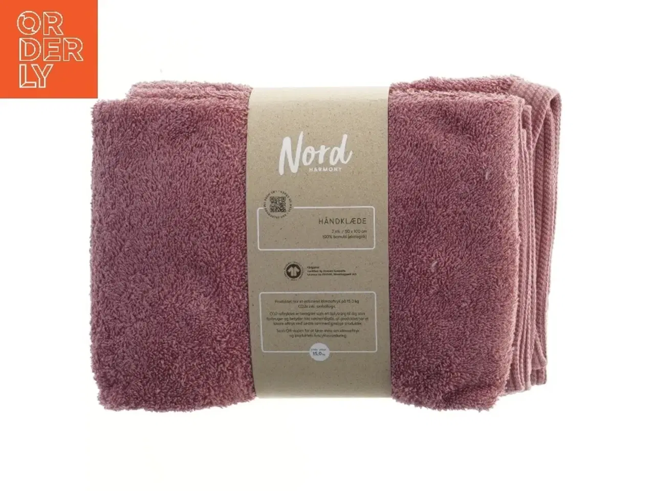 Billede 1 - 2 Håndklæder 50x100 cm fra Nord Harmony (str. 50x100 cm)