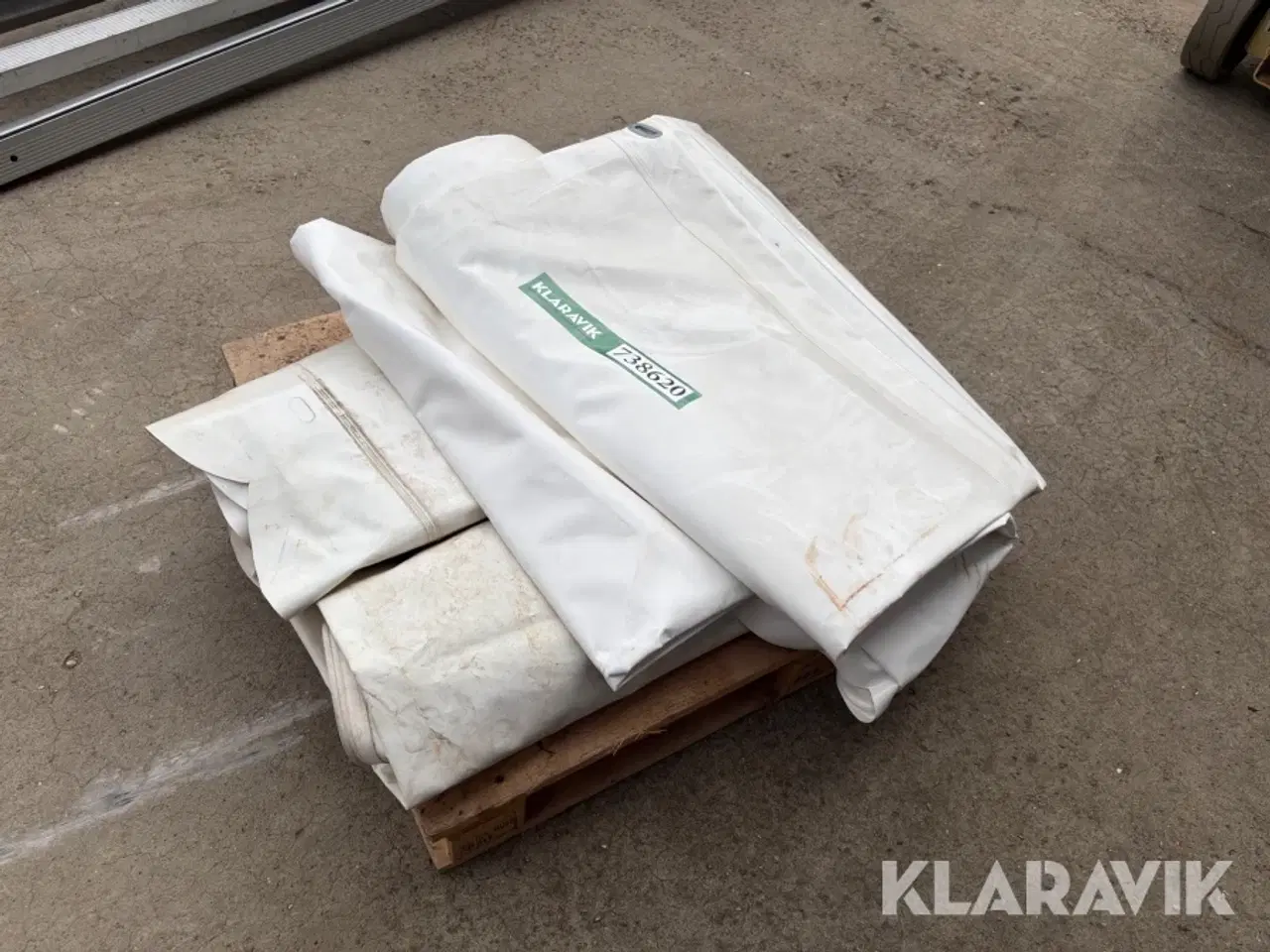 Billede 1 - Gavl- og tagdug til 6m telt