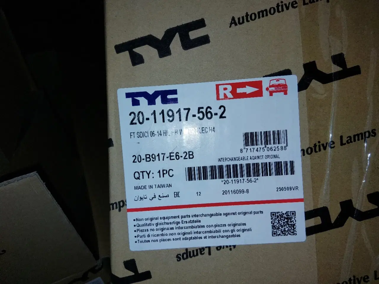 Billede 8 - Suzuki SX4 forlygter.