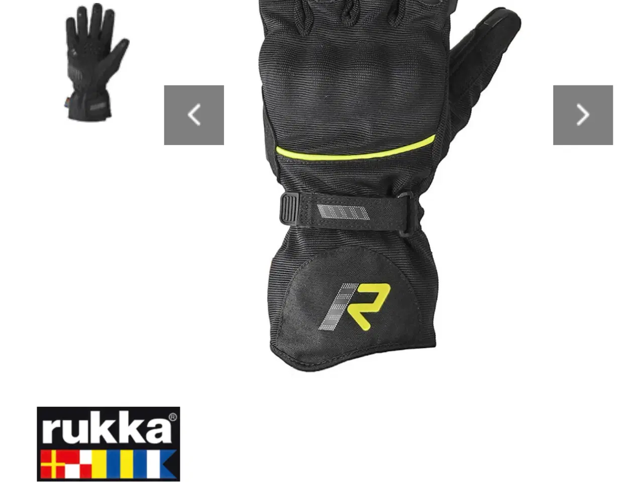 Billede 4 - Rukka goretex mc handsker 