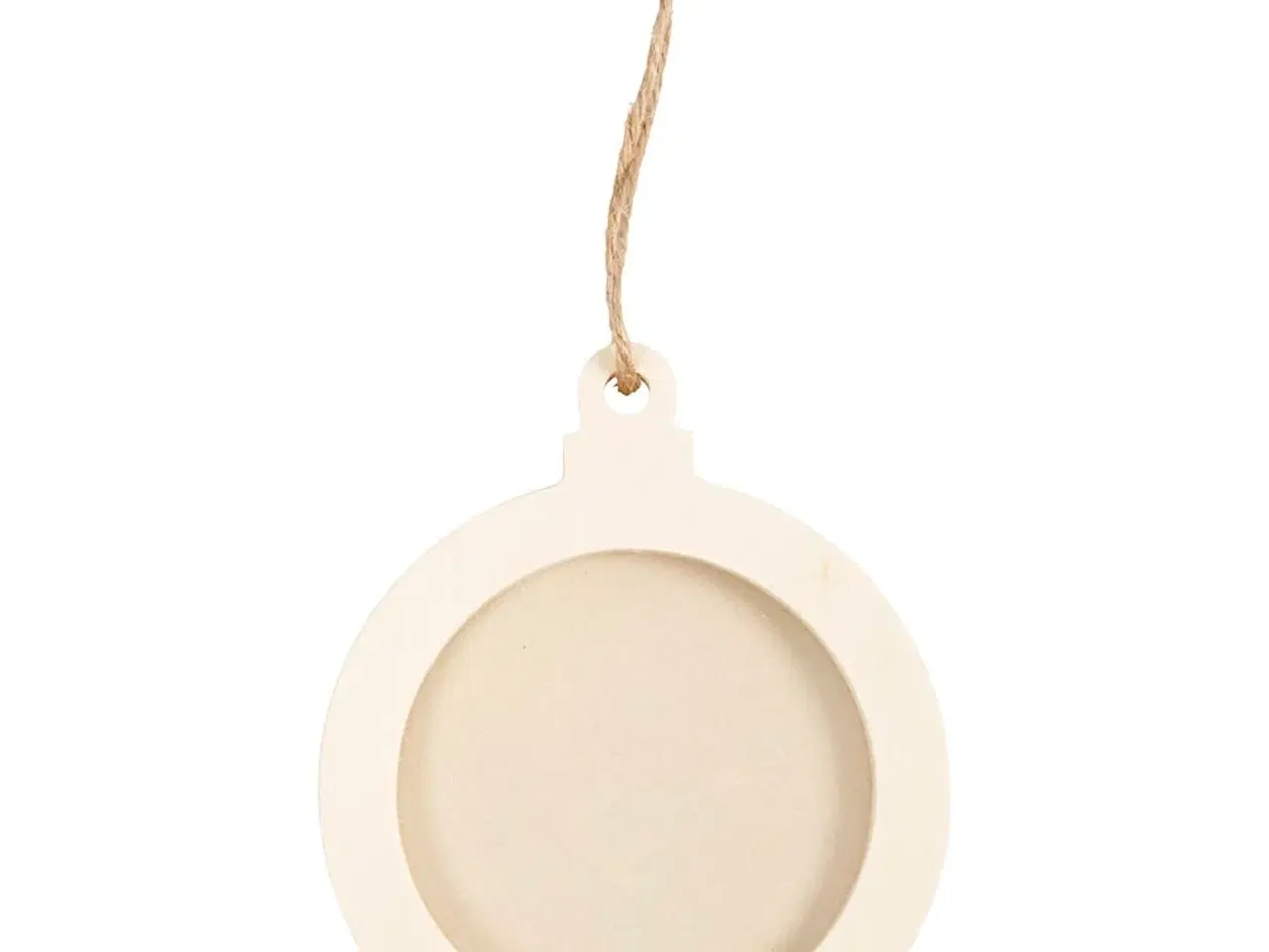 Billede 1 - Runde Rammeophæng 8 cm - 24 stk. til Dekoration