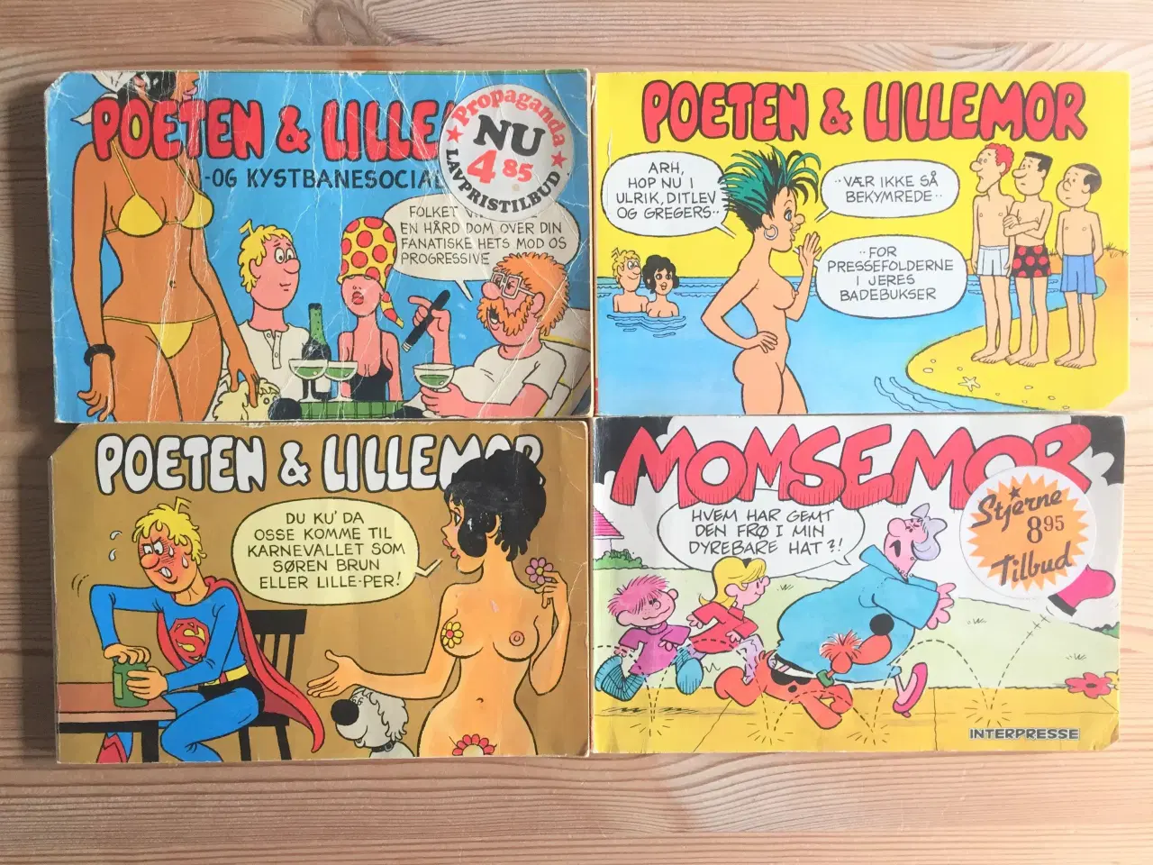 Billede 17 - Humor, 44 tegneseriehæfter, stripalbum