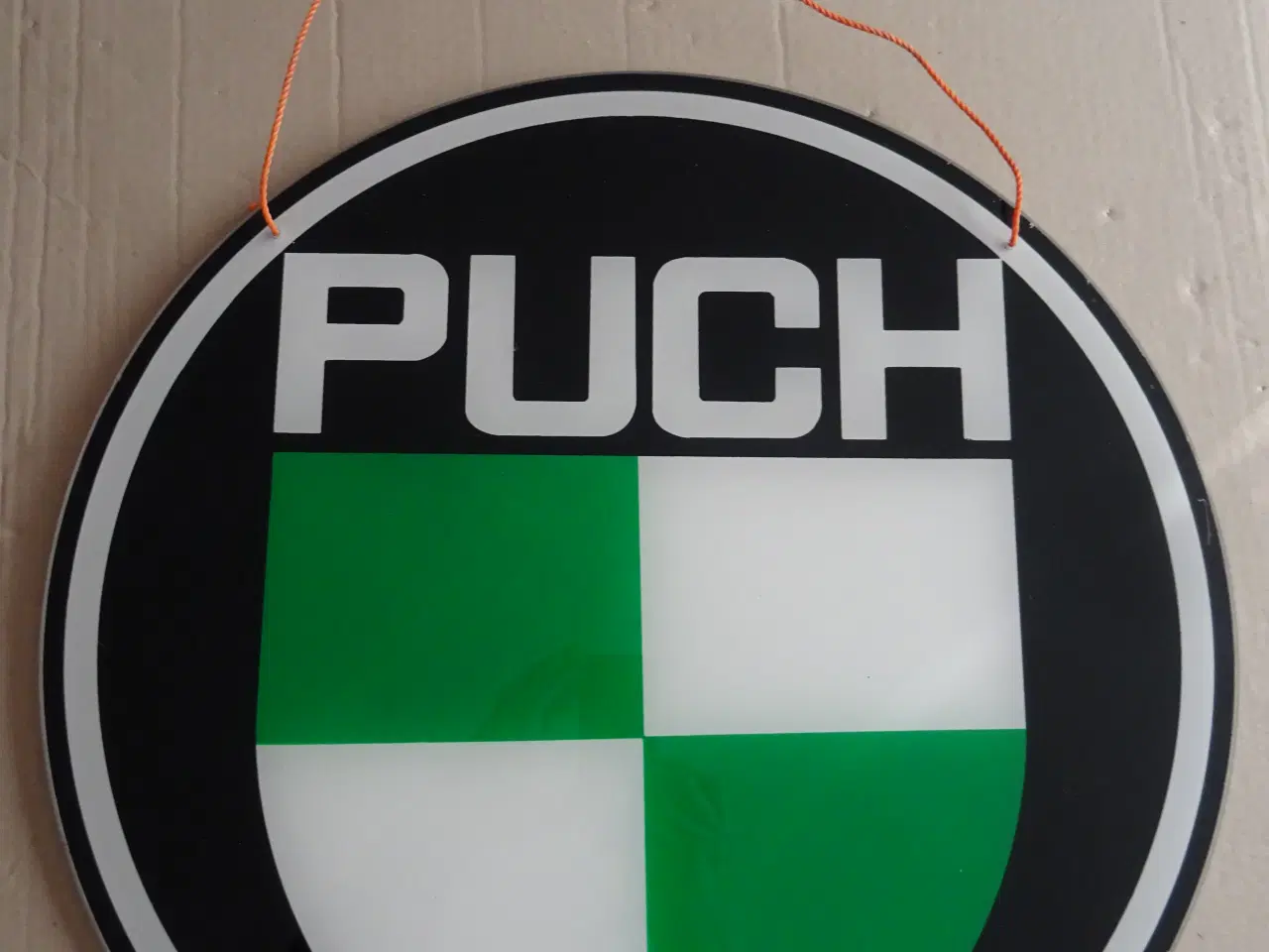 Billede 1 - Puch reklameskilt fra gl knallertbutik i 70erne