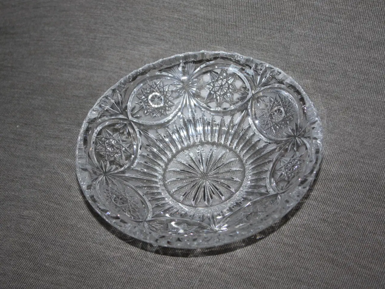 Billede 1 - Crystal glas skål 16 cm