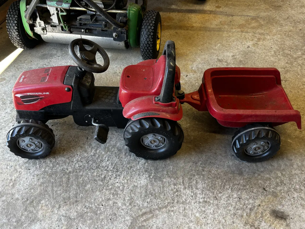 Billede 1 - Børne pedaltraktor med hænger