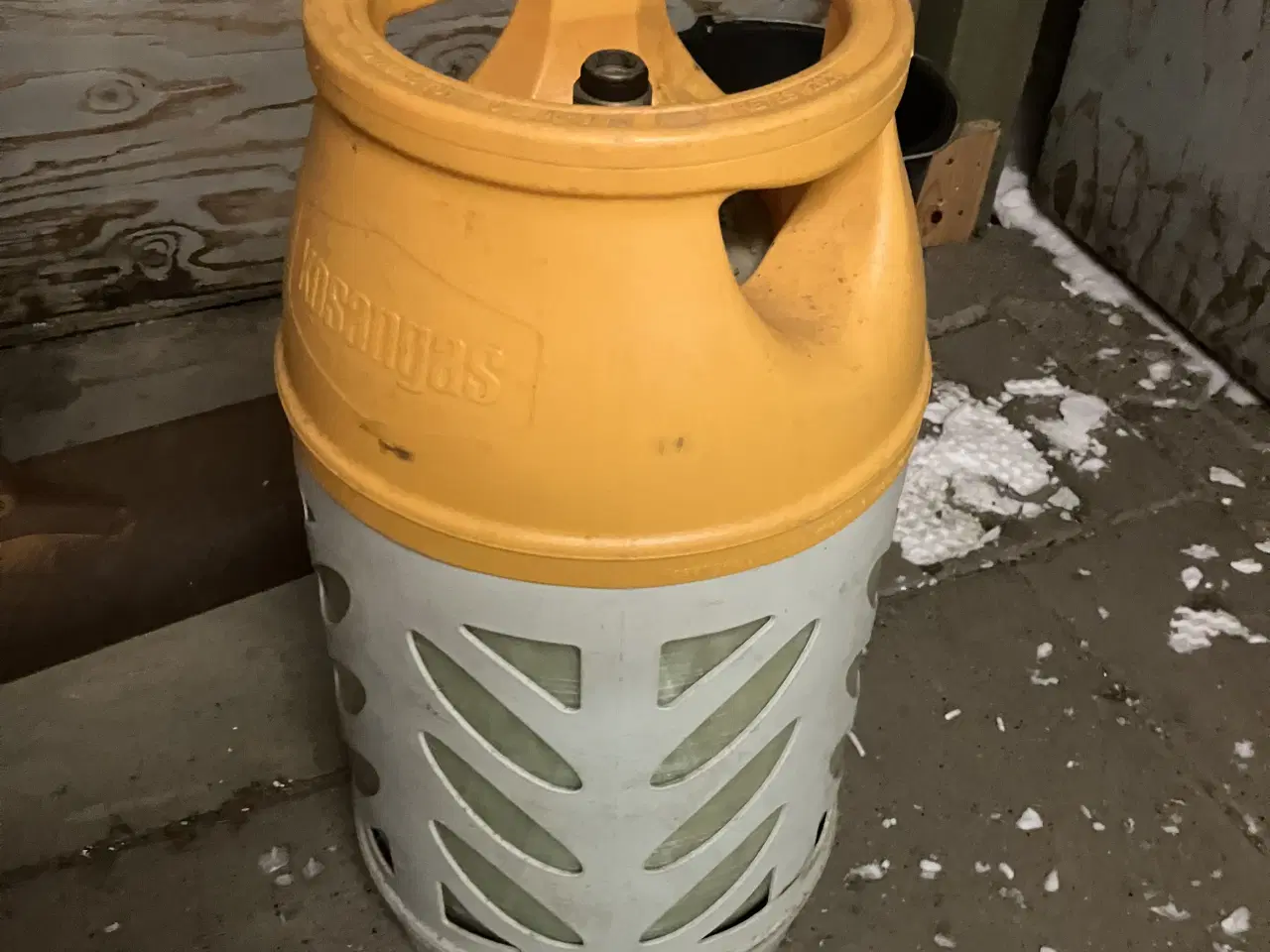 Billede 1 - 10 kg letvægt gasflaske tom