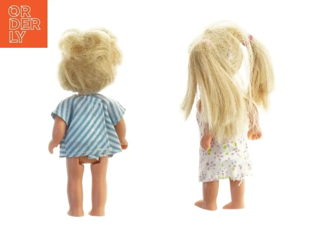 Billede 2 - To små dukker med tøj fra Barbie (str. 12 cm)