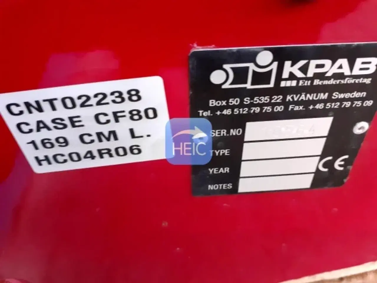 Billede 10 - Case CF80 KPAB Snitter