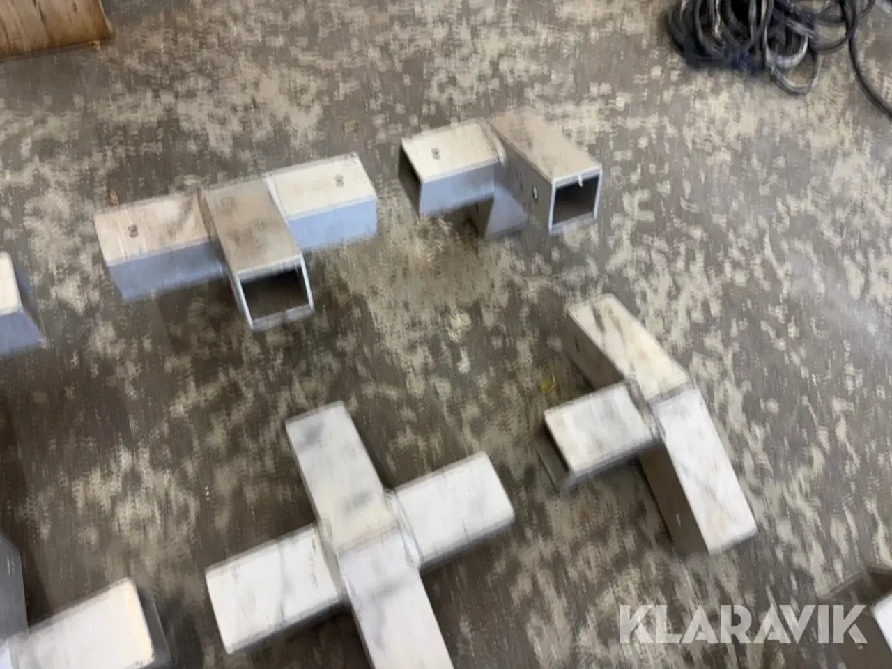 Billede 4 - Alu stativ til bygselv telt.