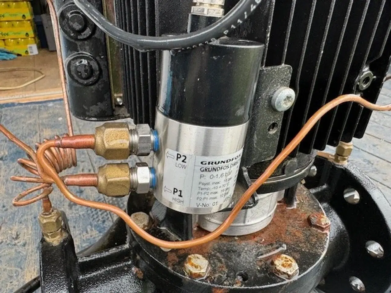Billede 3 - Grundfos pumpe med frekvensstyring