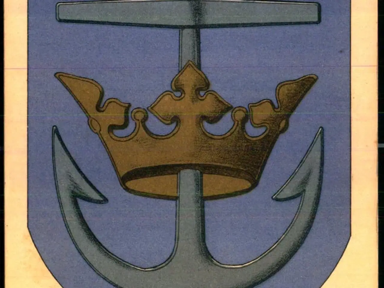 Billede 1 - Danske Byvaabner - Frederikshavn Byvaaben - Fritz Benzen 14 - Ubrugt