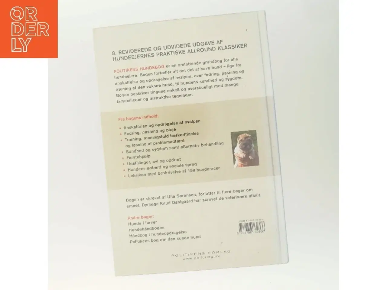 Billede 3 - Politikens hundebog af Ulla Sørensen (f. 1935) (Bog)