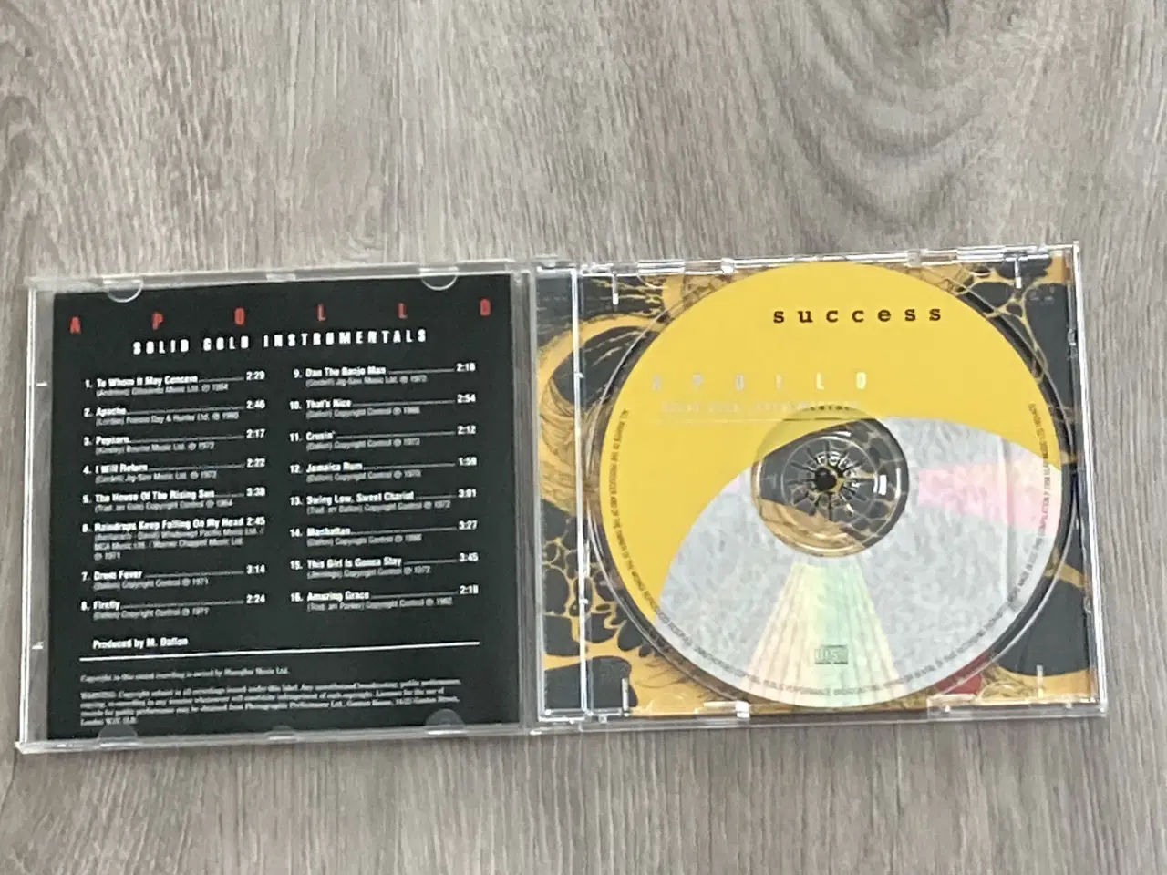 Billede 3 - CD: Apollo Solid Gold Instrumentals 