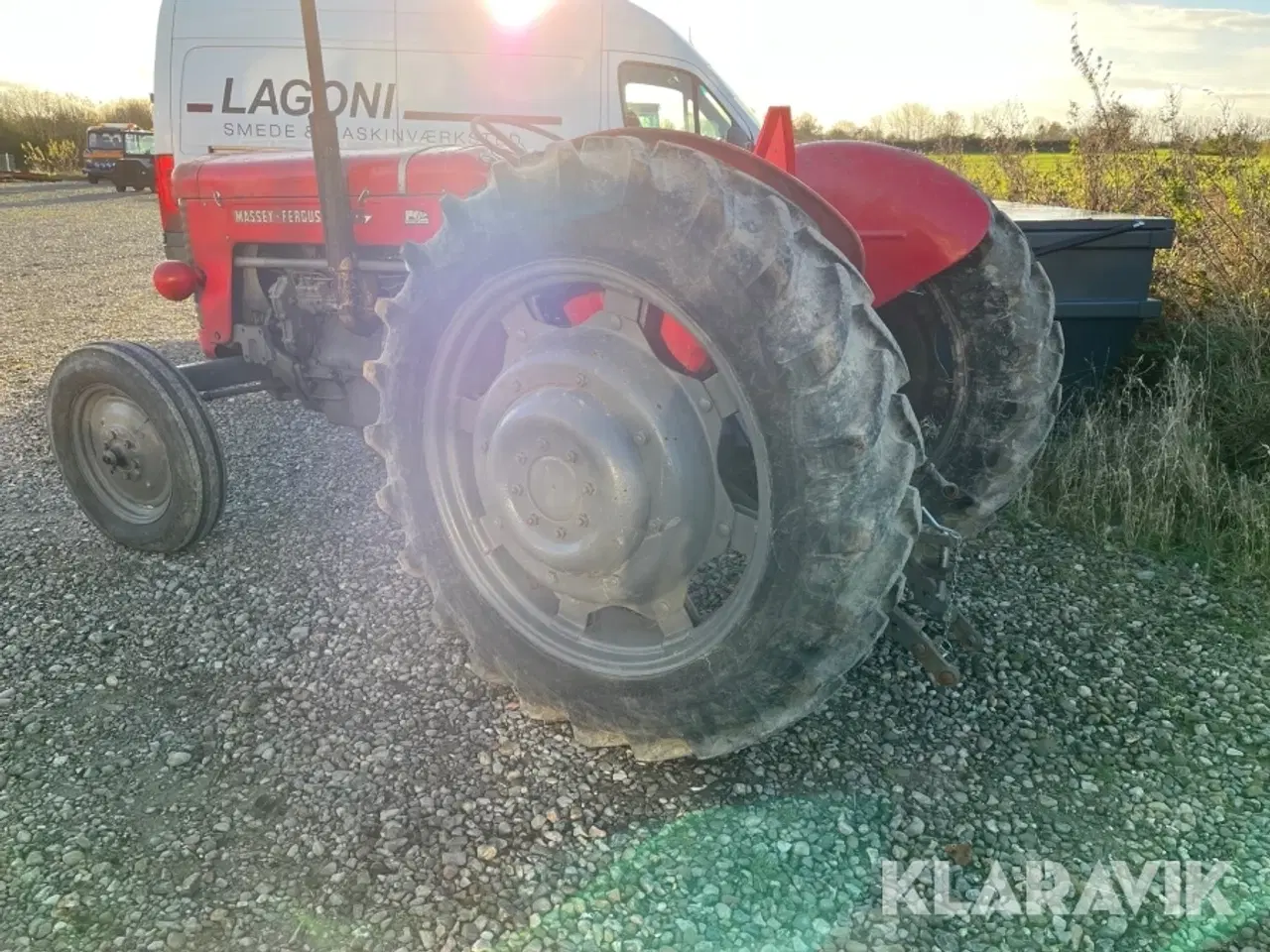 Billede 2 - Veterantraktor Massey Ferguson 65