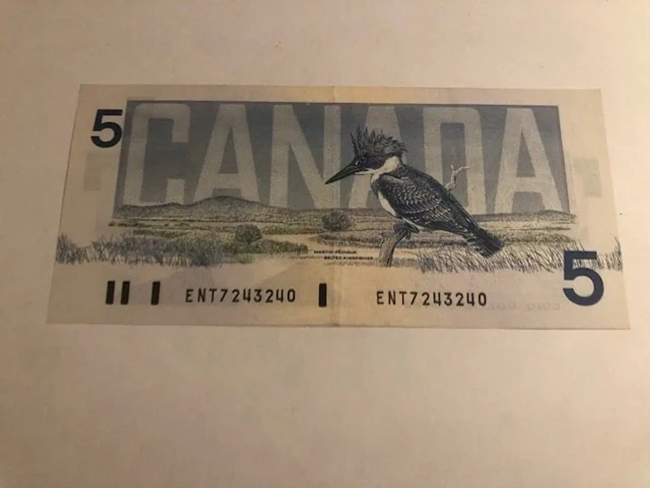 Billede 2 - 5 Dollars Canada 1986