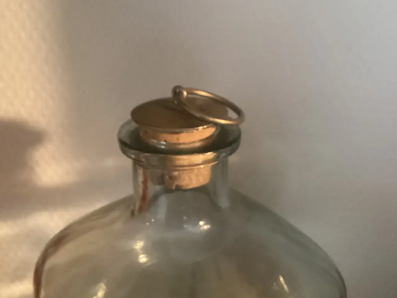 Billede 3 - Vintage snapsflaske med prop