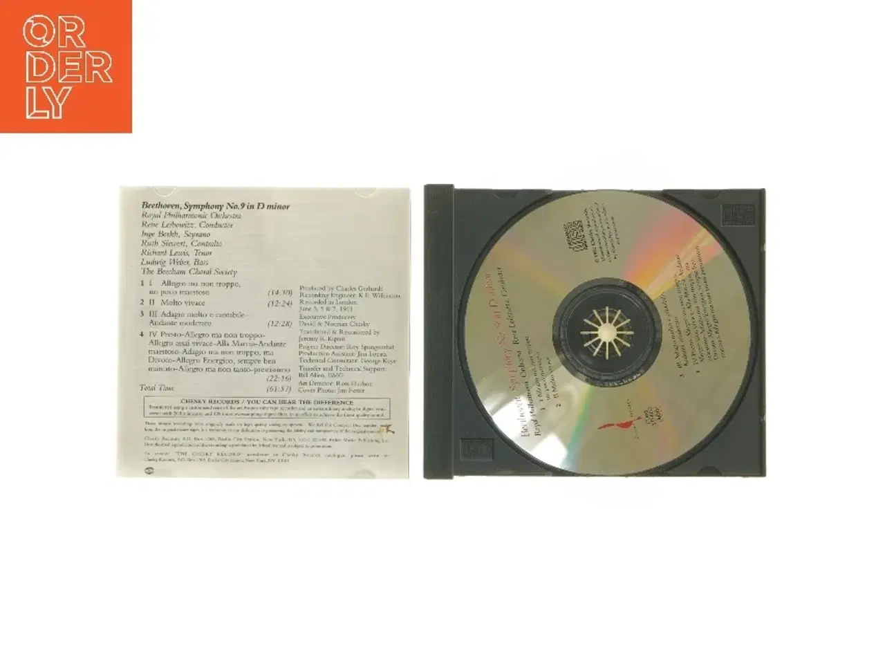 Billede 4 - CD med Beethoven's Symfoni nr. 9 i D moll