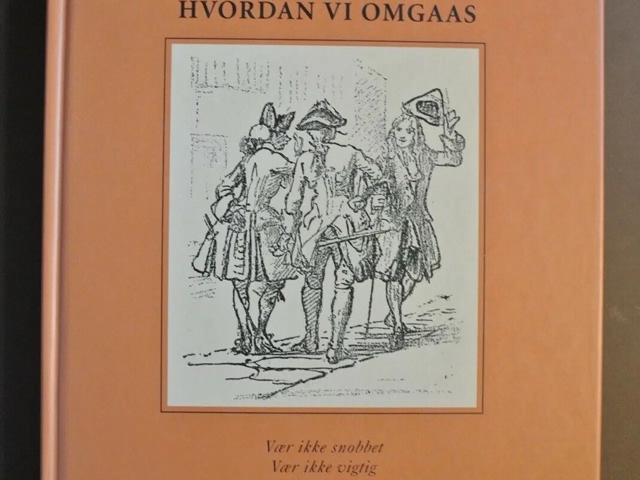 Billede 1 - takt og tone - hvordan vi omgås, af emma gad, emne