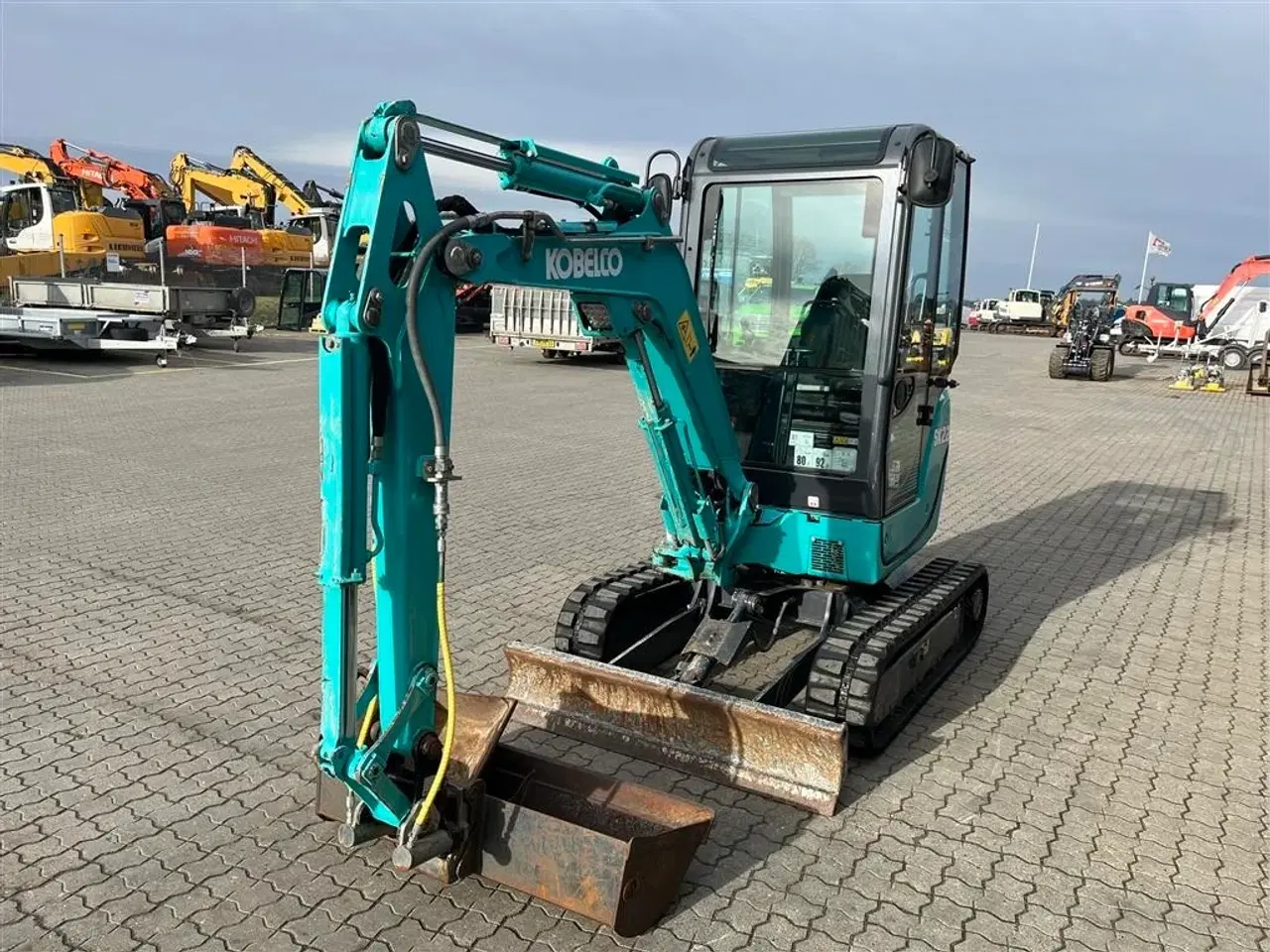 Billede 5 - Kobelco SK22 med tiltman kun kørt 610timer!