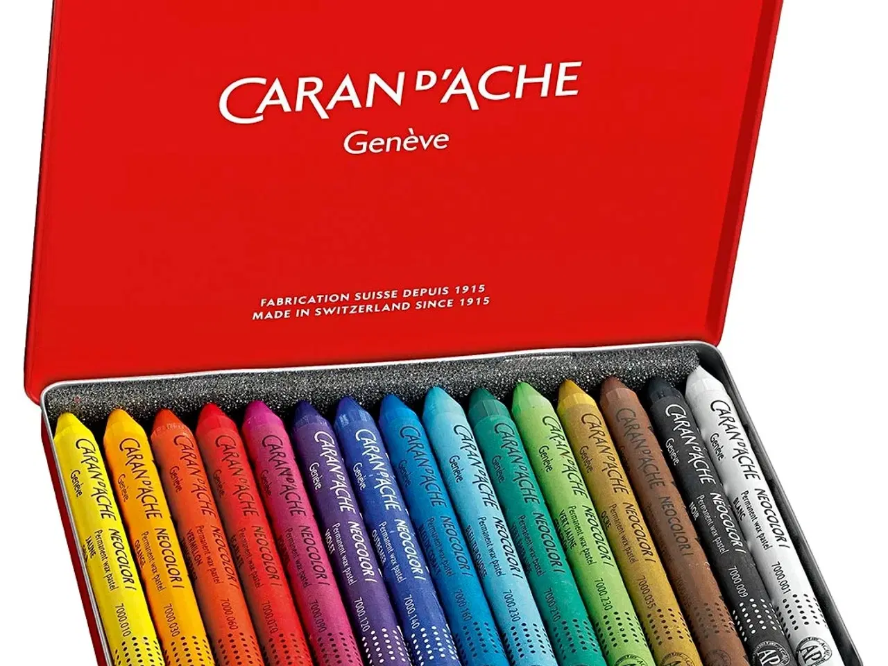 Billede 1 - CARAN D’ACHE Neocolor I Vokspasteller - 15 Ass. Farver