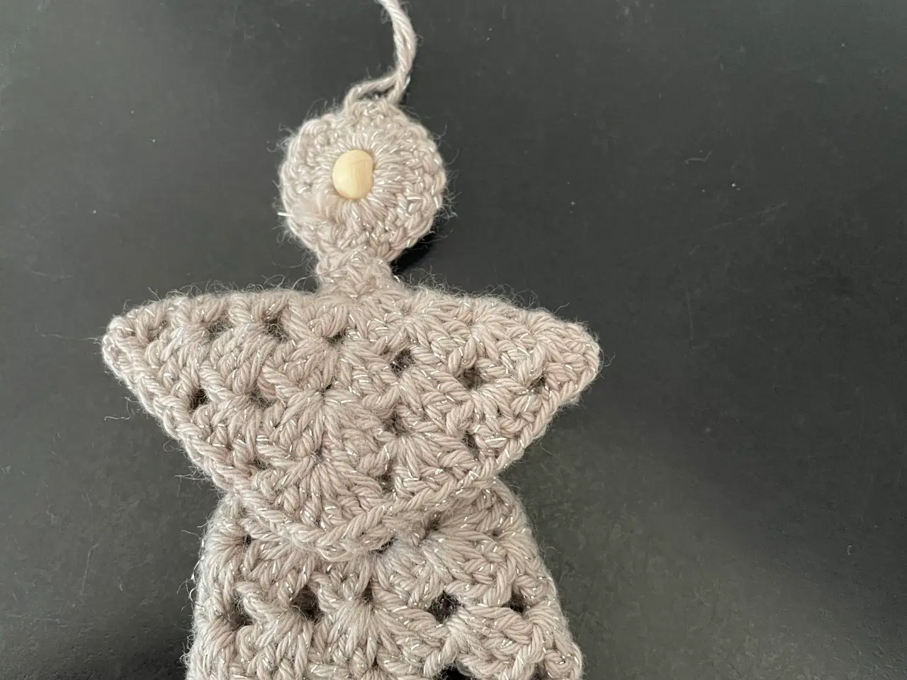 Billede 3 - Julepynt hæklede engle til juletræet