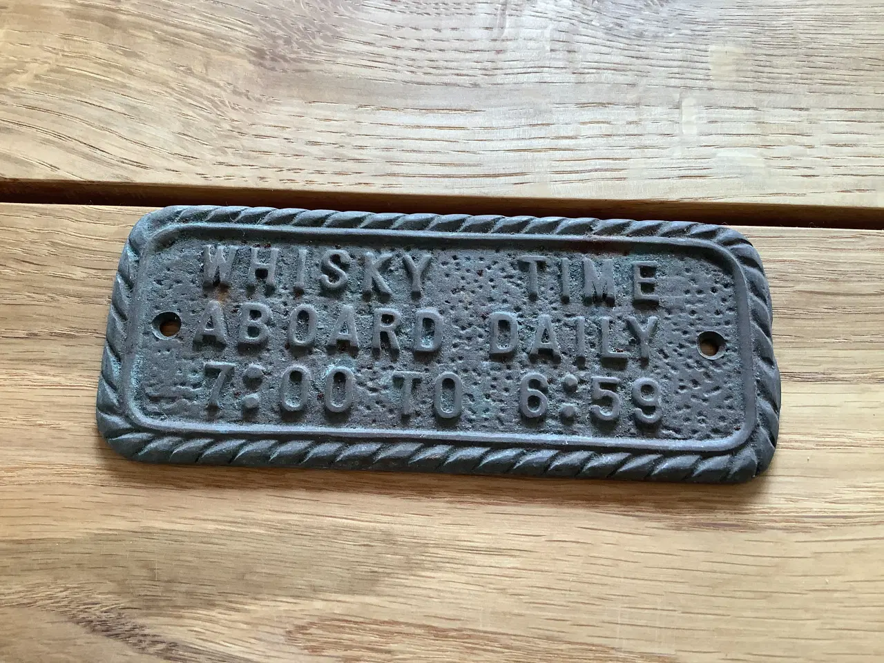 Billede 2 - Sjove Messing skilte