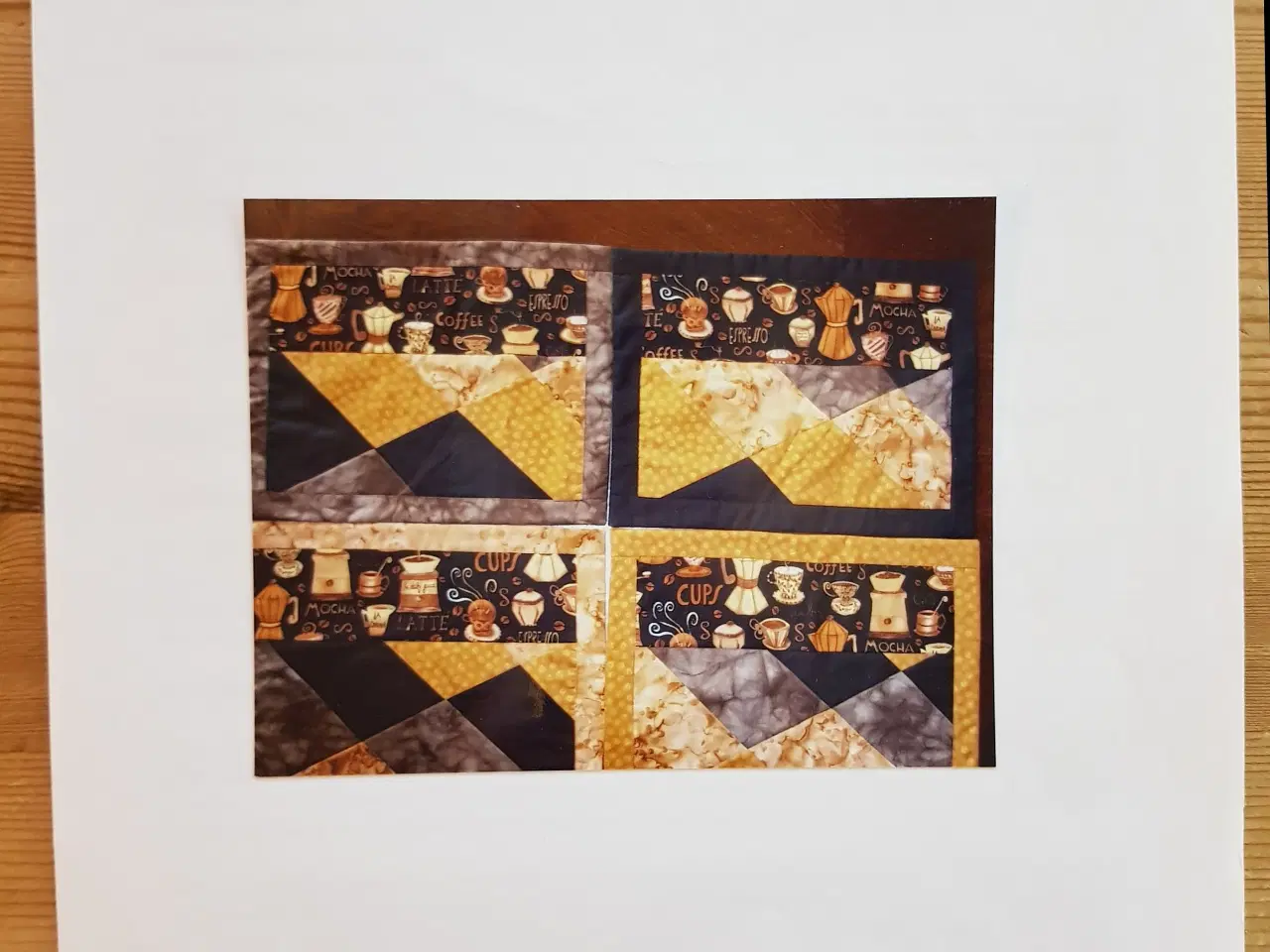 Billede 6 - Originale patchworkmønstre til dækkeservietter