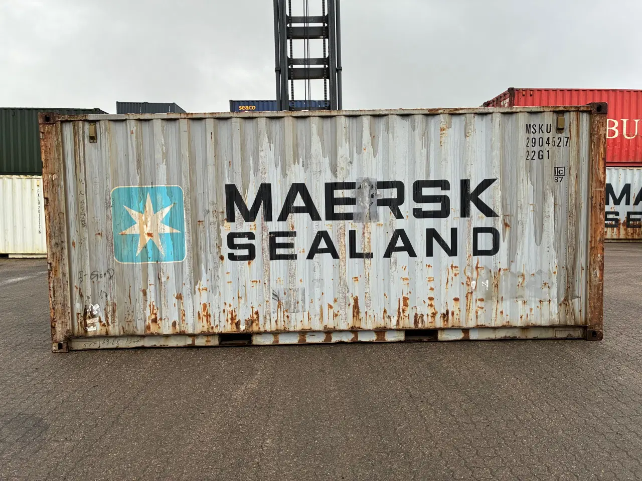 Billede 3 - 20 fods Container- ID: MSKU 290452-7