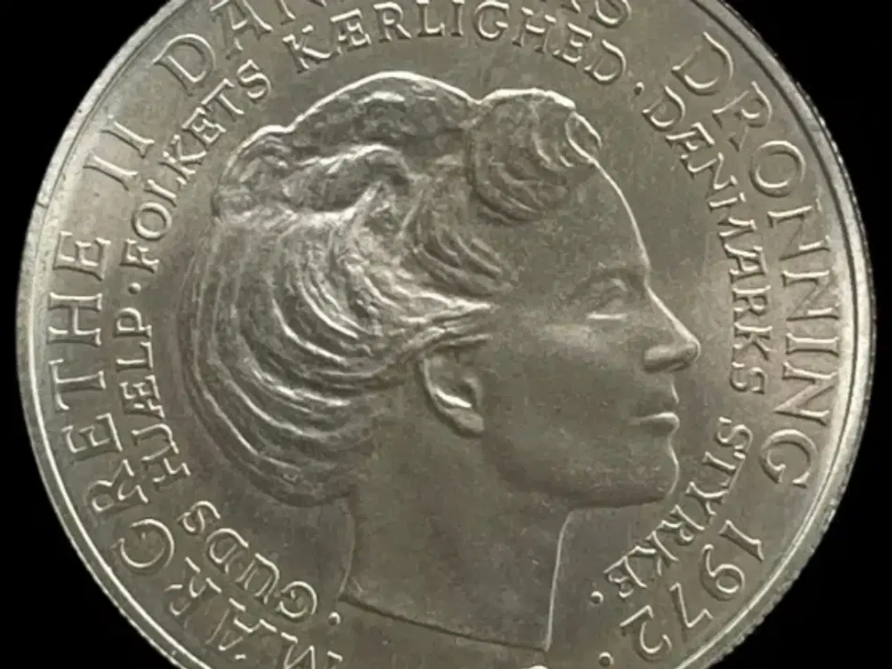 Billede 1 - Danmark 10 Kroner 1972 – Margrethe II