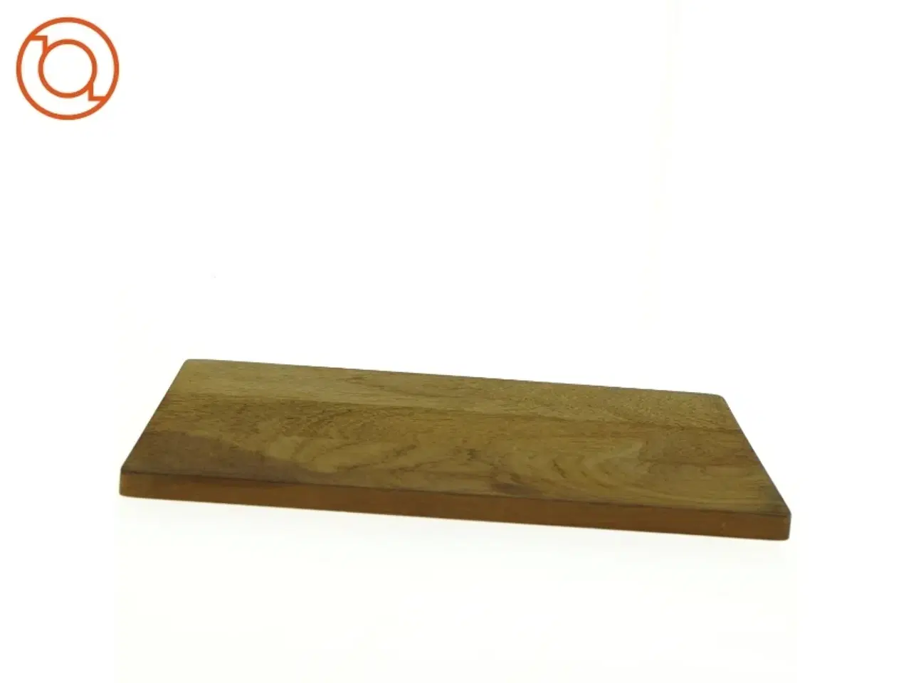 Billede 3 - Træbakke med kakkel (str. 29 x 21 cm)