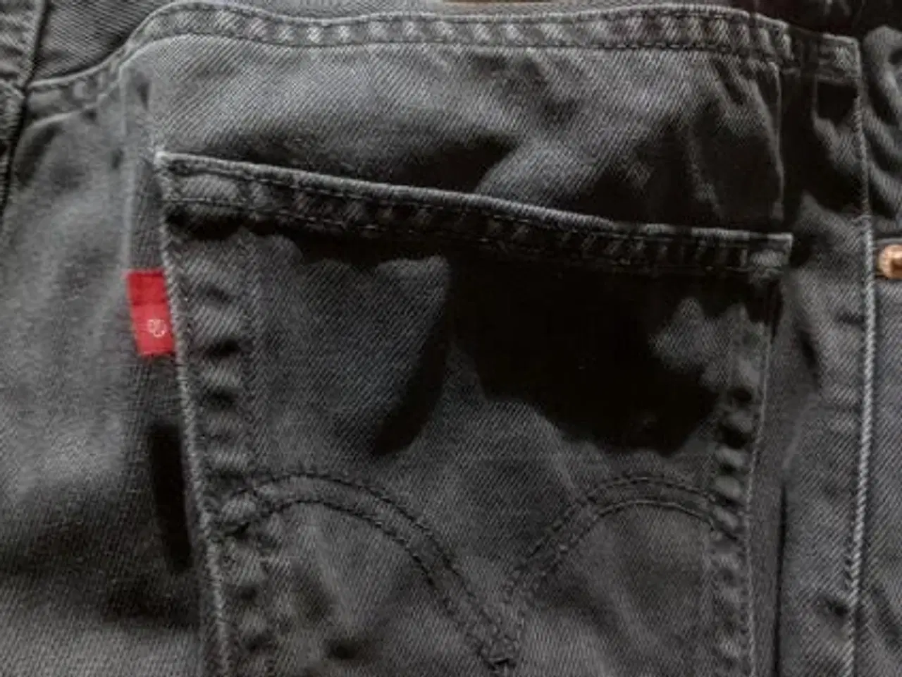 Billede 1 - Levis cowboybukser sorte