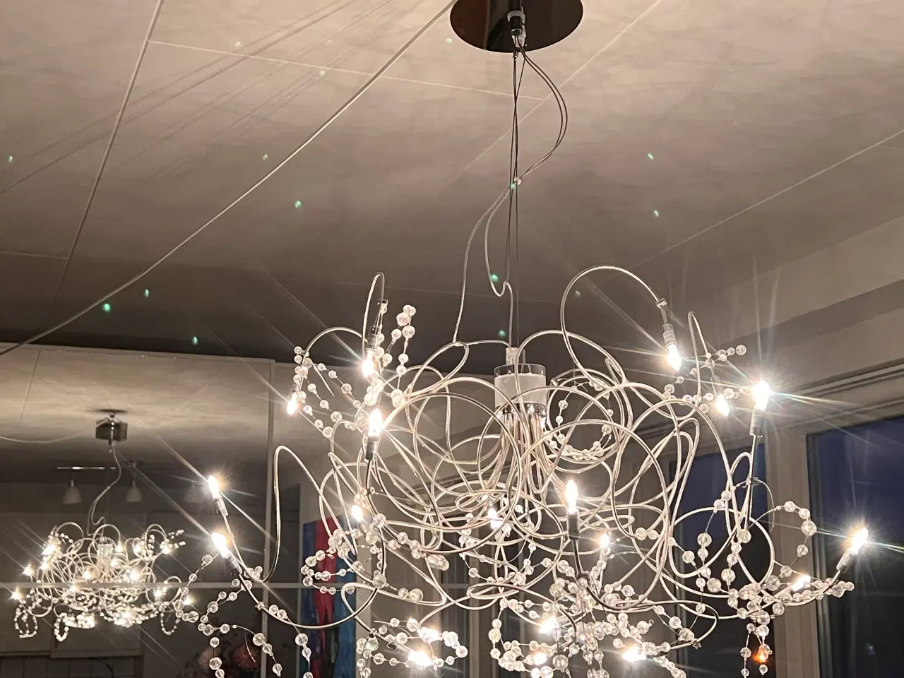 Billede 1 - Lysekrone sælges billigt for 350 kr. 