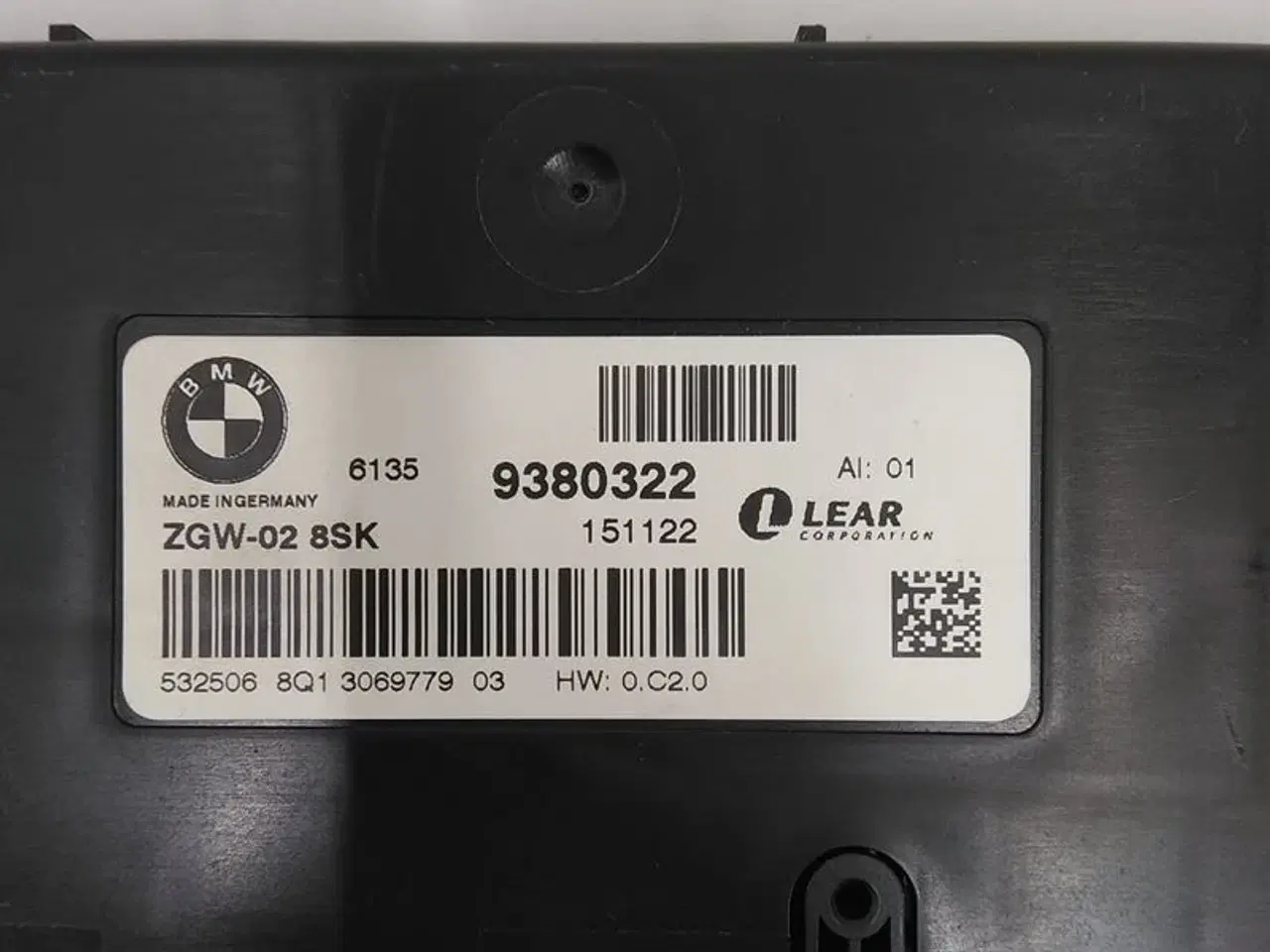 Billede 3 - Central Gateway Module E13054 F01 F02 F07 GT F10 F11 F04 (Hyb) F12 F13 F06 GC F10 LCI F11 LCI F01 LCI F02 LCI F07 GT LCI F06 GC LCI F12 LCI F13 LCI