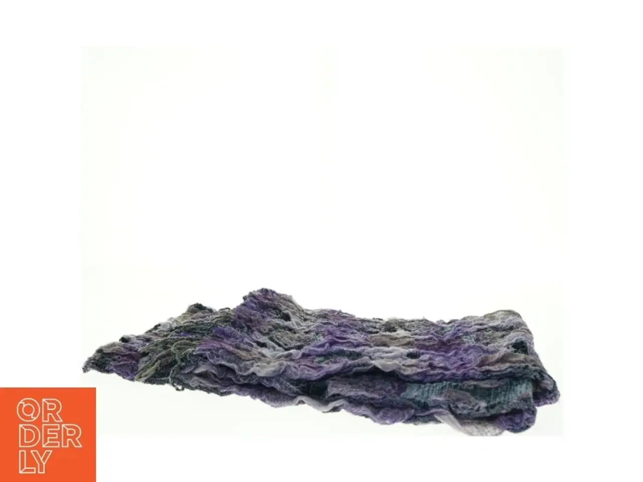 Billede 3 - Flerfarvet tørklæde (str. 180 x 26 cm)