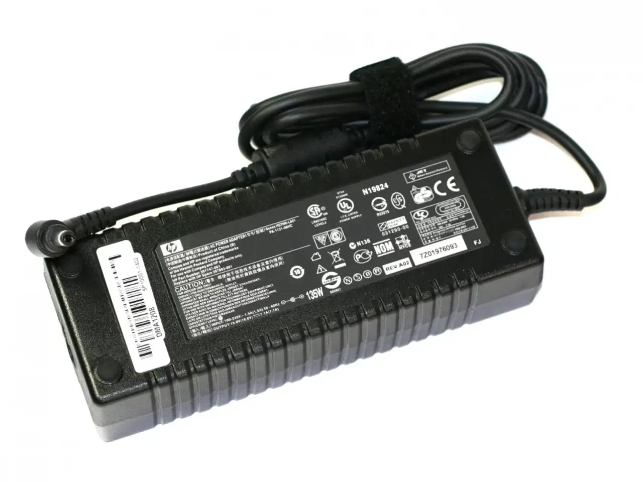 Billede 1 - HP Compaq 135W 19V 7.1A strømforsyning - Original - 5.5mm x 2.5mm