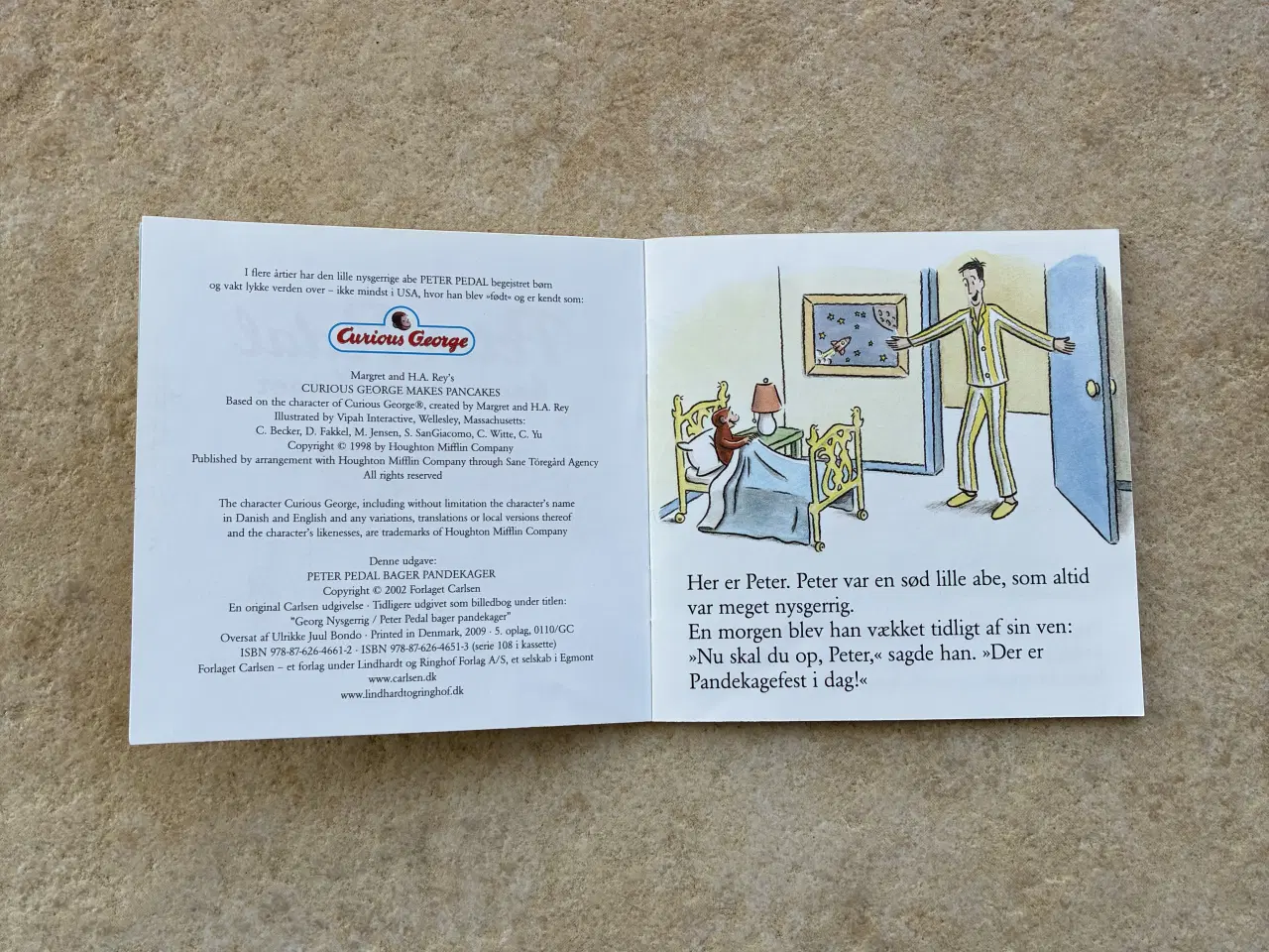 Billede 4 - Peter Pedal bager pandekager Pixibog 