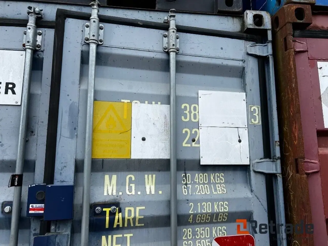 Billede 5 - - - - 20 fods container med reoler