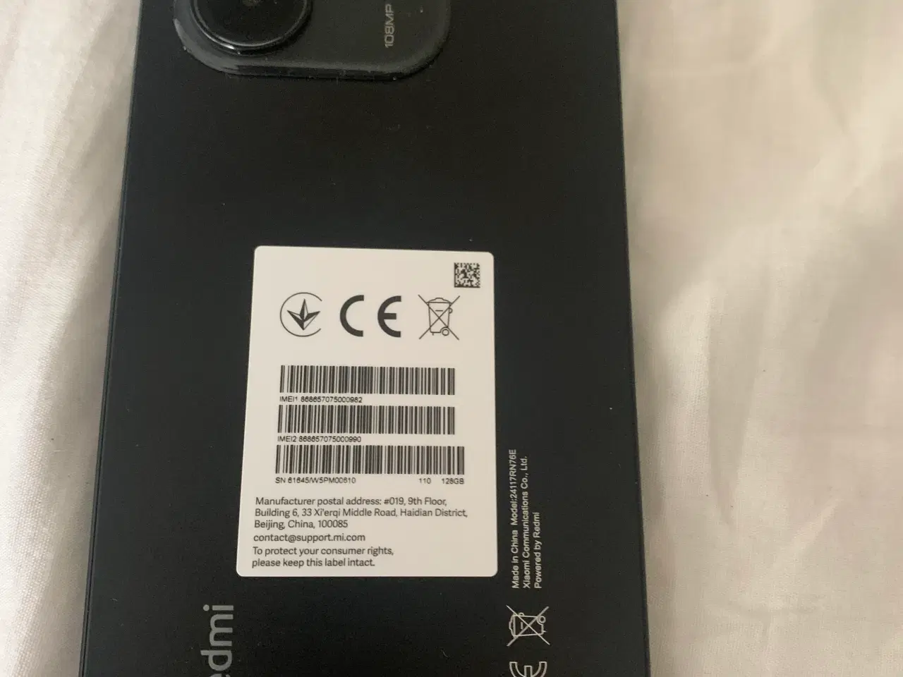 Billede 2 - Xiaomi redmi note 14 telefon