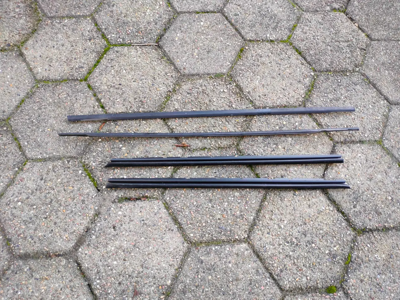 Billede 1 - VW Touran 1T/1T2 sæt vindues liste fordøre