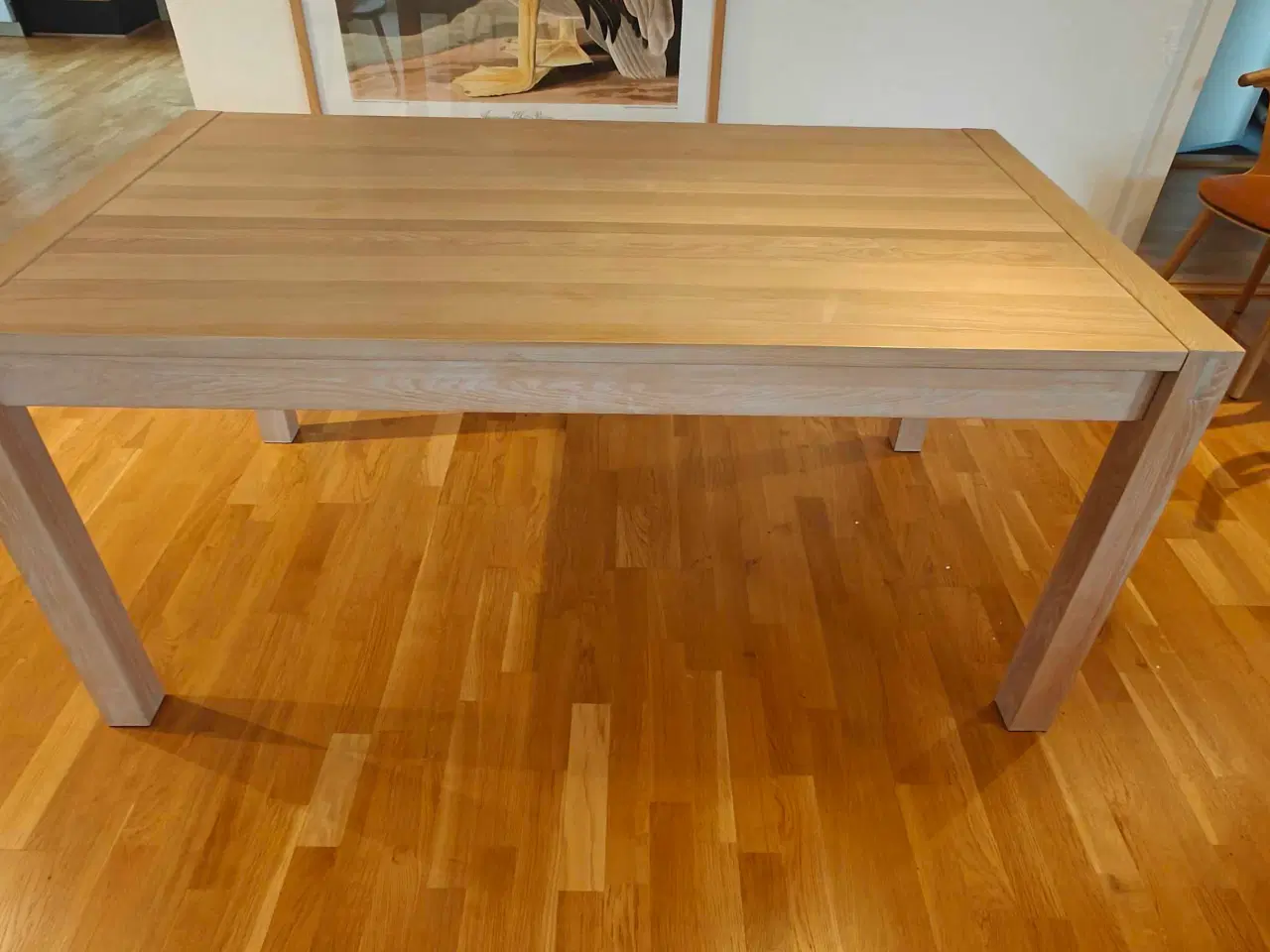 Billede 2 - Spisebord i egetræ 