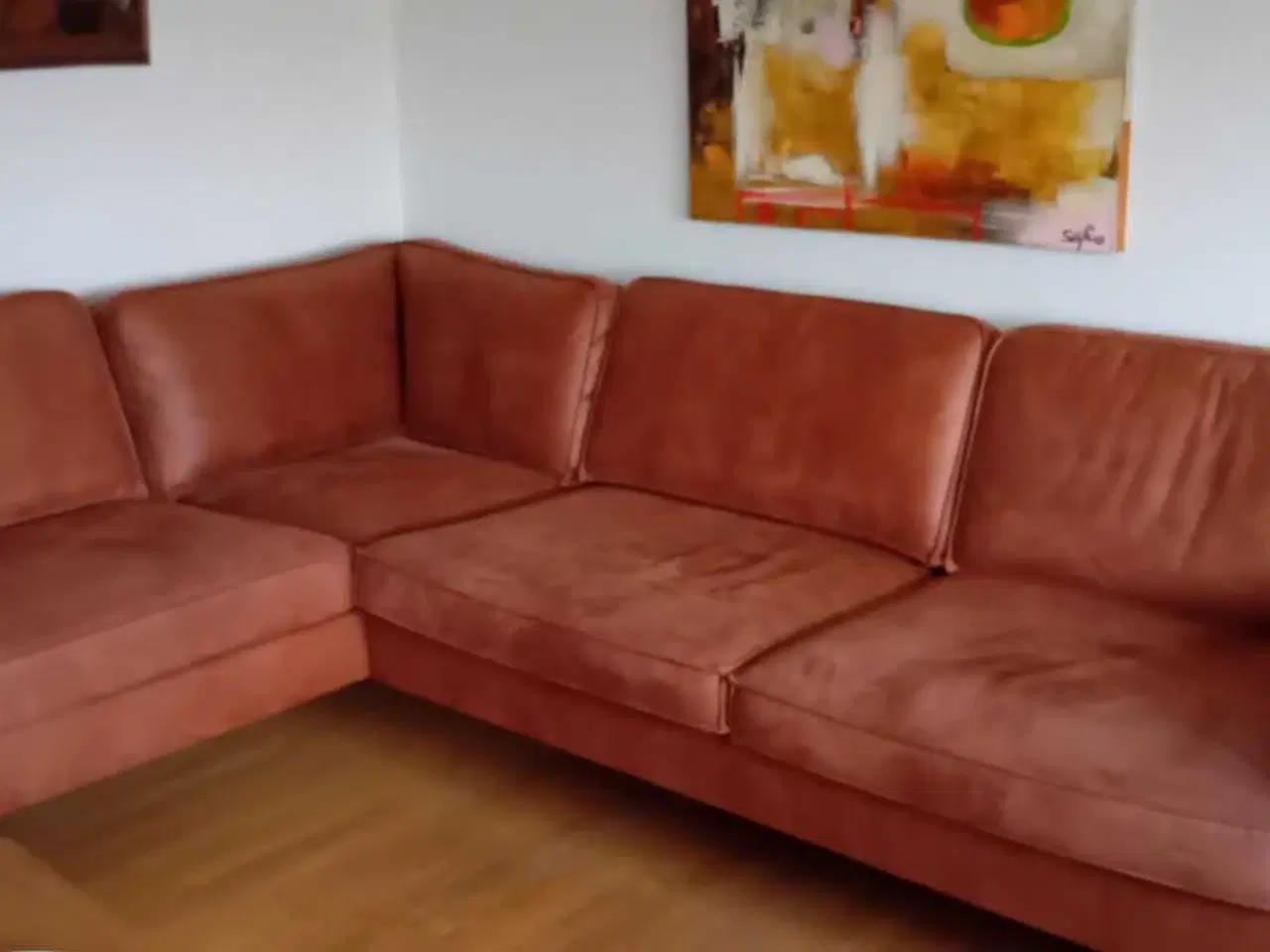 Billede 1 - Lækker læder hjørne Ilva
