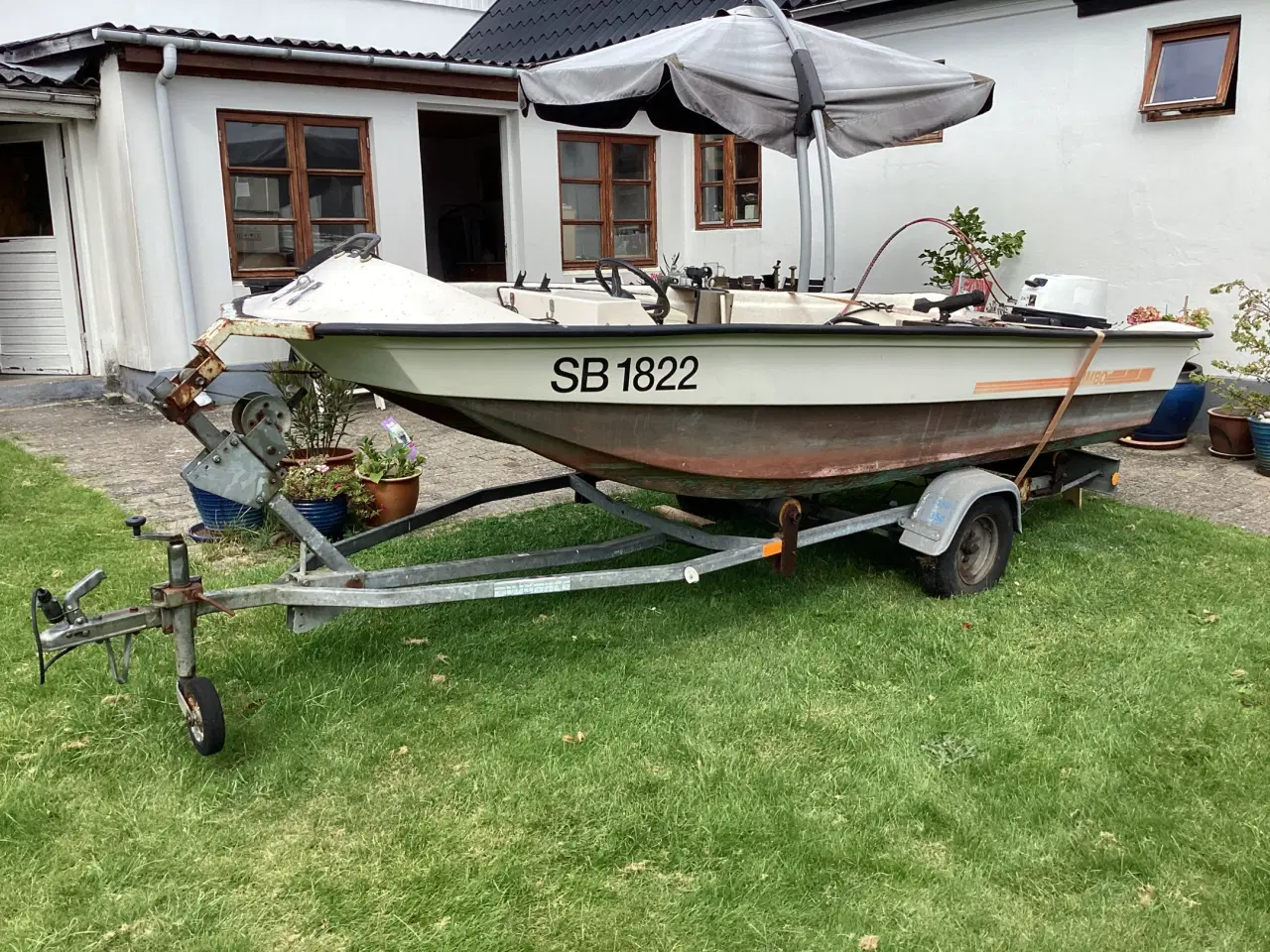 Billede 5 - Limbo jolle med trailer og motor. 