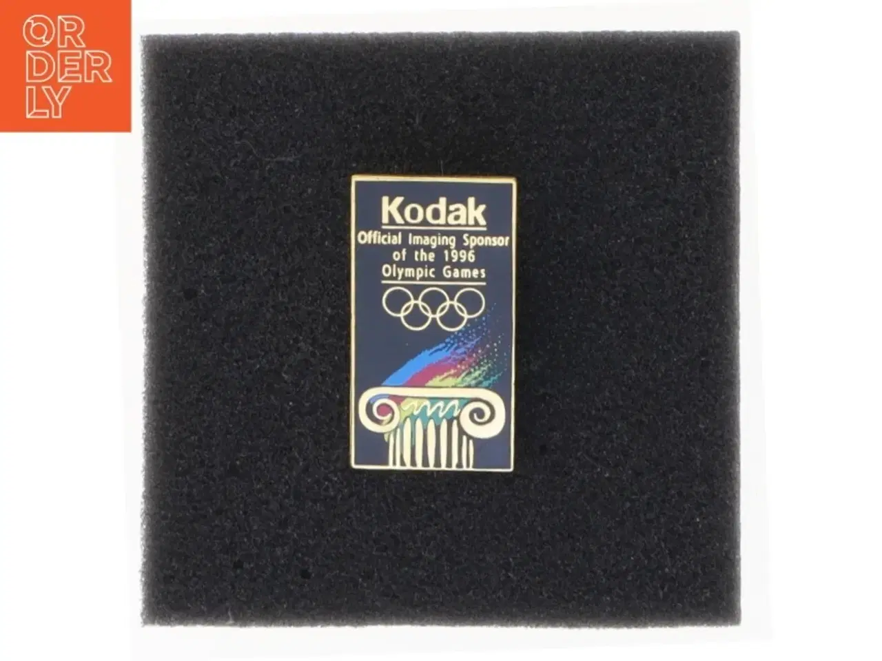 Billede 1 - Atlanta 1996 Olympiske Lege Kodak Sponsor Pin (str. 3,5 x 2 cm)