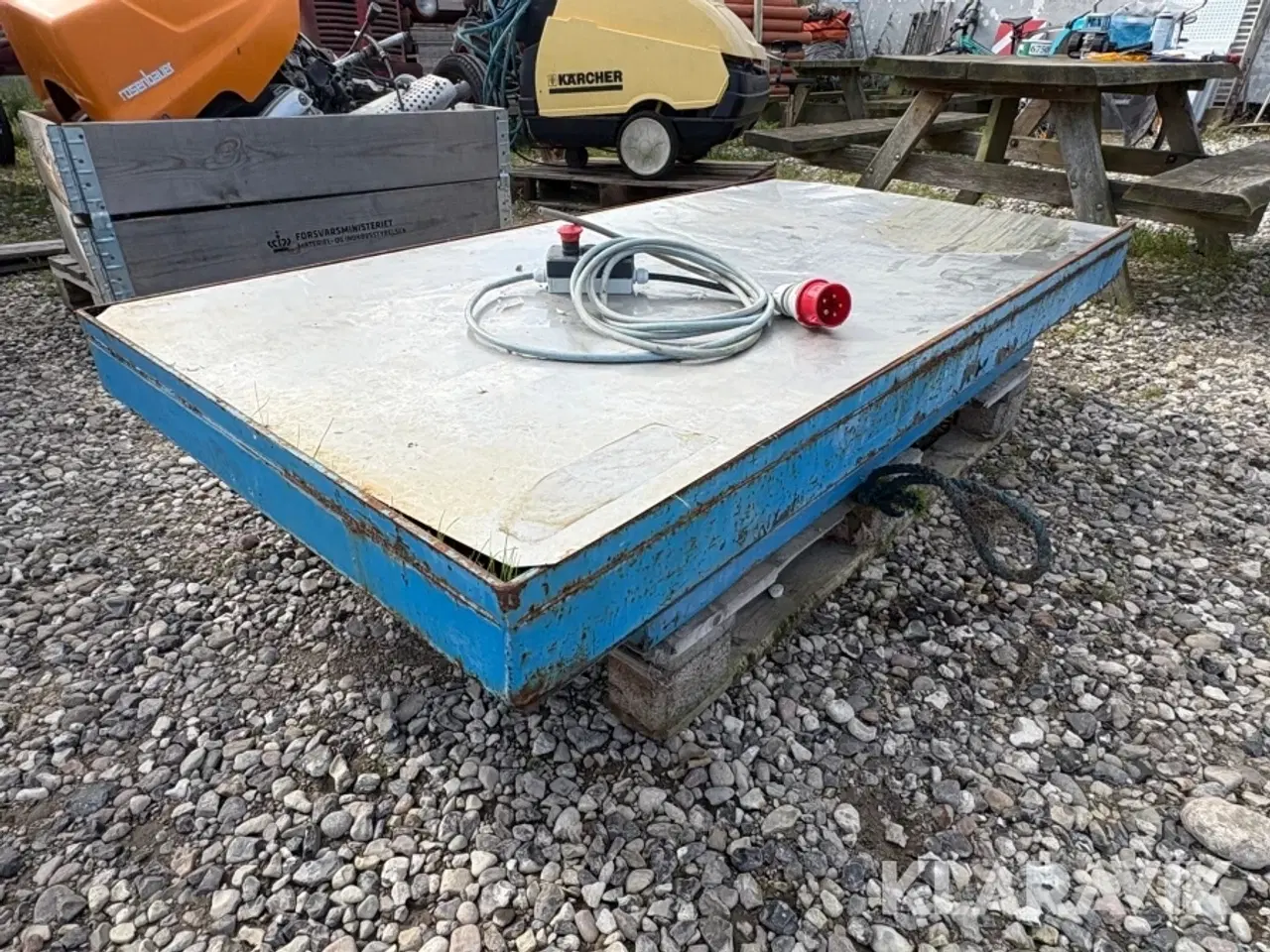 Billede 3 - Hydraulisk bord Powerlift E5-100