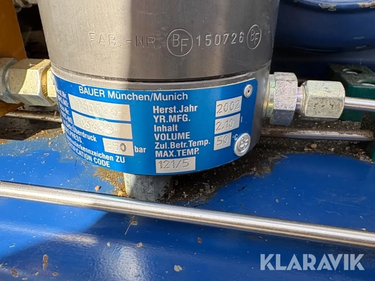 Billede 8 - Højtryks kompressor Bauer KA14,7 5 E